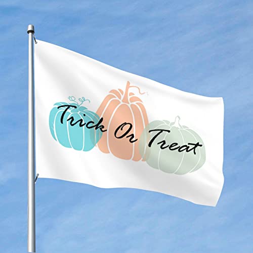 Trick or Treat Pumpkin drapeau d'Halloween COTECI pour décorer votre jardin et amuser les enfants
