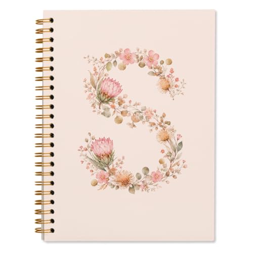 Journal Notebooks Initiale S Idée Cadeau Idéal pour Anniversaire