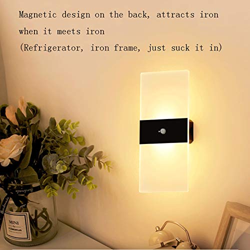 Lámpara de pared con sensor de movimiento para armarios oscuros 4