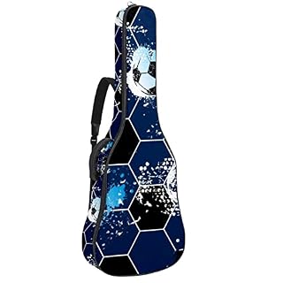 Hondank Housse de transport étanche pour guitare avec bandoulière réglable et tête de cerf sur gemotrique, Multicolore… - Les Beatles, Paul McCartney, John Lennon, RIngo Starr, George Harrison