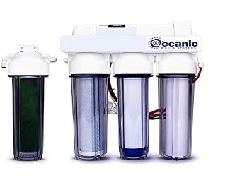 5 Stage Super Flow Reverse Osmosis & Deionization RODI Water Filtration System- 150 GPD | Ultra Pure Water Softener for 0 TDS/PPM Water | Water Purification System for Aquarium Filter Processes