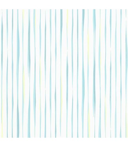 Erismann 10186-18 Lot de 2 rouleaux de papier peint non-tissé Motif rayures Turquoise