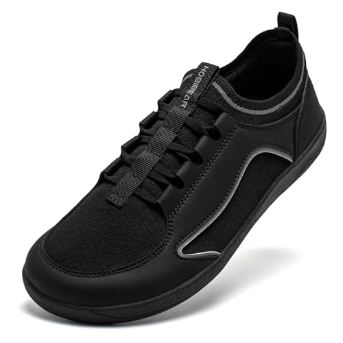Image of HOBIBEAR Barefoot Minimalist Shoes Womens Mens | Zero Drop | Wide Width Canvas Slip-on Shoes