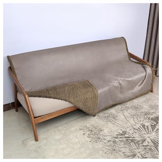 Catalonia Classy Manta impermeable, colcha, cama, sofá, manta de peluche, funda protectora para sofá, manta de vida repelente al agua, manta de forro polar sherpa para cama, sofá, sofá, 203 x 152 cm