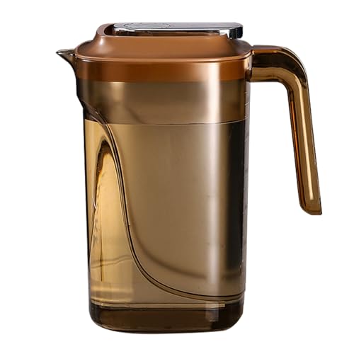 Contenedor de agua para , botella de agua para , dispensador de agua apto para frigorífico de 2200 ml | Contenedor de agua que ahorra espacio para la hidratación diaria, suministros m