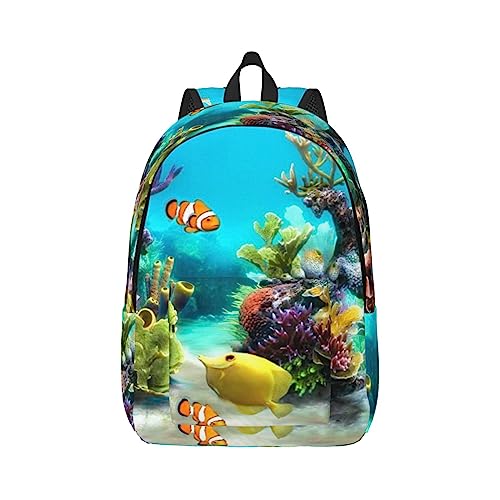 Sac à dos pour ordinateur portable imprimé tropical pour la ville