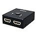 Produktbild AUKEY HDMI Switch Bidirektionaler 2 in 1 Out Unterstützt 3D und 4K Oder HDMI Umschalter 1 Input 2 Outputs für HDTV/Blu-Ray Player/DVD/DVR/Xbox/PS4 usw.