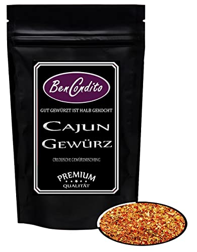 BenCondito I Cajun Gewürz - scharfe Creolische-Französische Gewürzmischung 160 Gr. Nachfüllung Cover