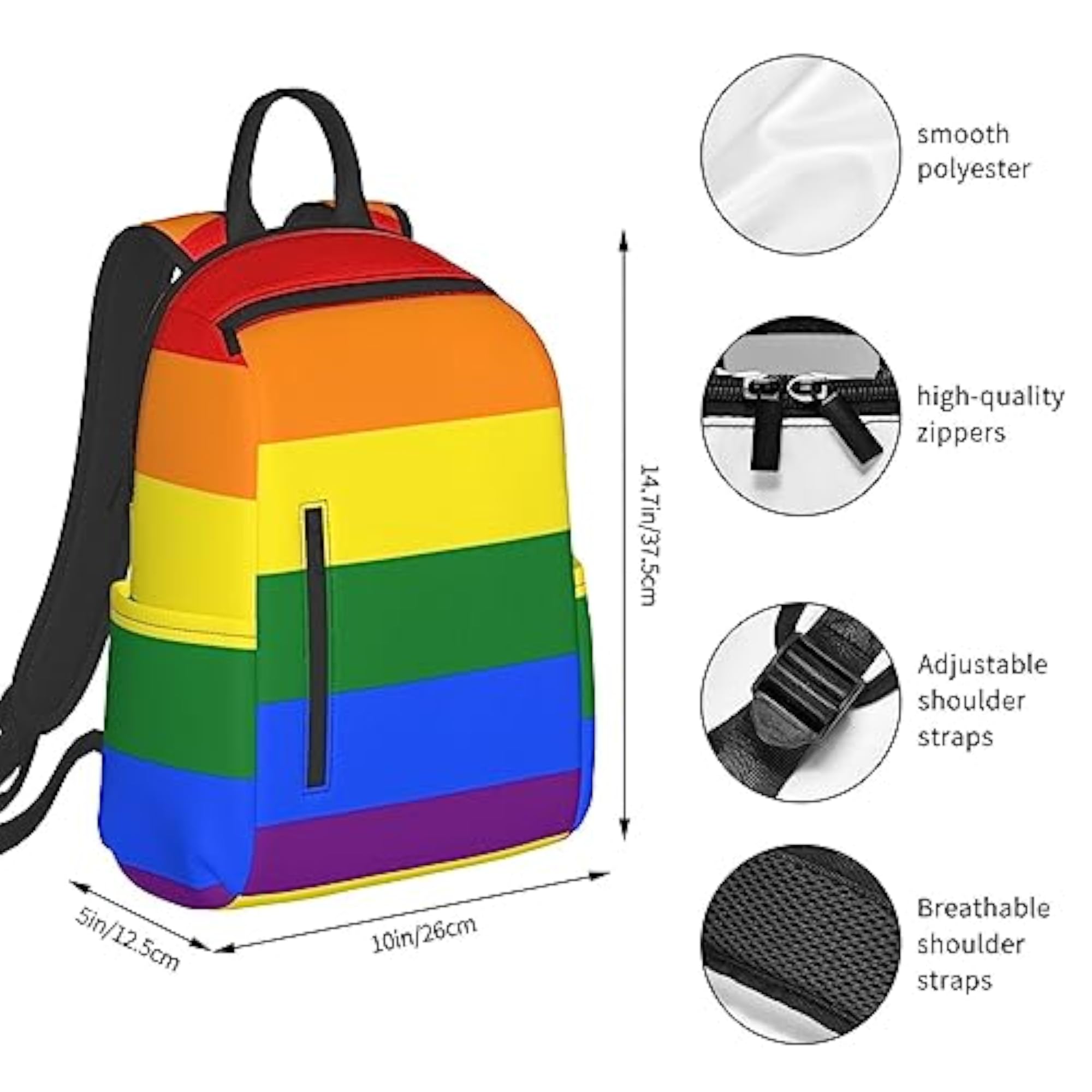 Shoulder Backpack for Women, Casual Travel Bag