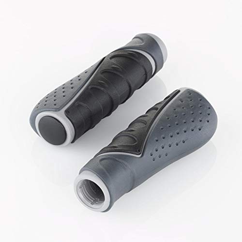 Fischer Uni Trio ergonómico Manillar Bicicleta, Gris, One Size