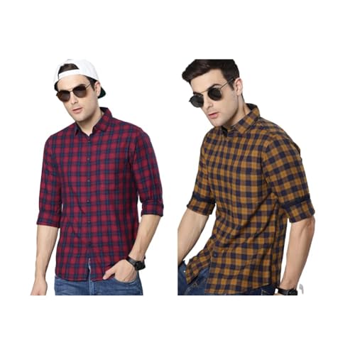 Image of Dennis Lingo Men's Slim Fit Shirt (Pack of 2)
