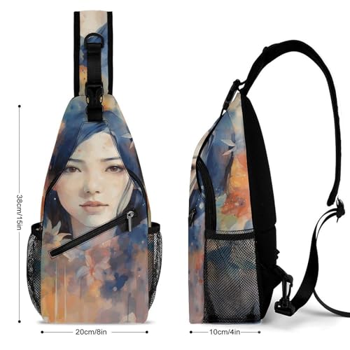 Bolso cruzado para mujer y hombre deportivo casual miniatura 2