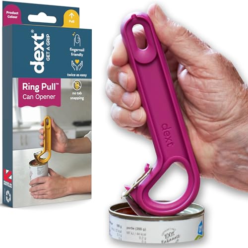 Ring Pull & Pop Top Can Opener (Mulberry) Easy Open Any Senior To...