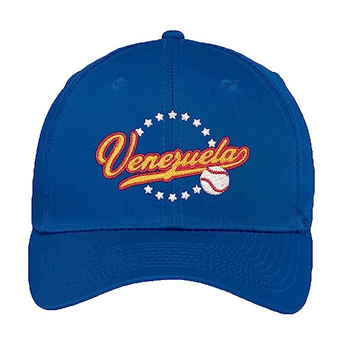 Venezuela World Baseball Vintage Fan Hat (Royal Hat)