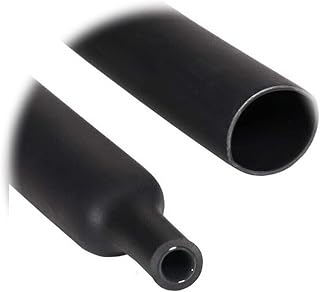 3:1 Heat Shrink Tubing Heavy Duty Black Polyolefin Grade Sleeving 4 Ft 3/16