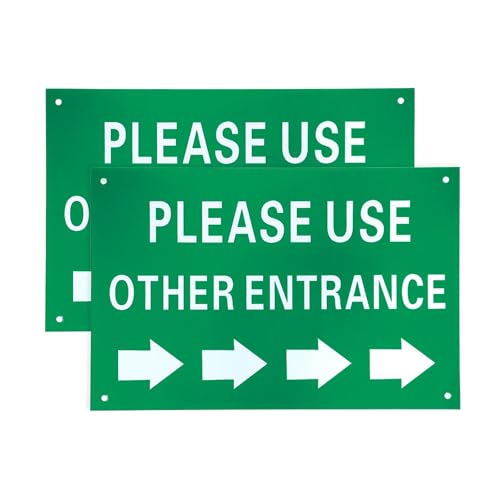 Panneau de signalisation PATIKIL pour rediriger les visiteurs vers la bonne entrée