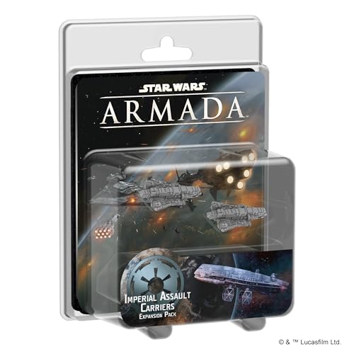 Star Wars: Armada Imperial Assault Carriers EXPANSION PACK - Gozanti-Class Fleet Support! Tabletop Miniatures Strategy Game, Ages 14+, 2 Players, 2 Hour Playtime, Made by Atomic Mass Games