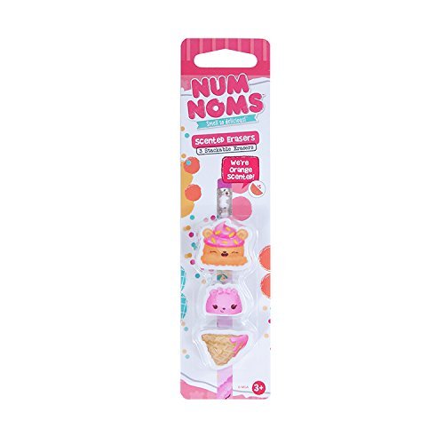 Num Noms: Orange Scented Eraser 3-Pack