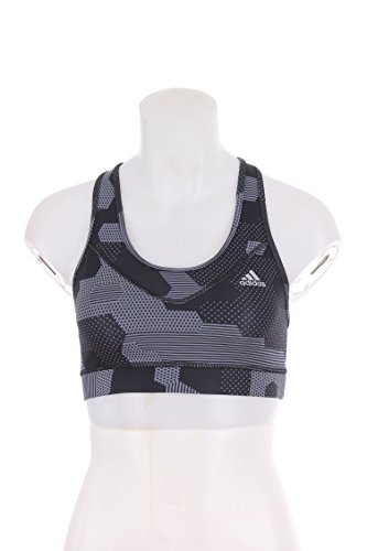 adidas Women's Techfit Bra, Black/Camo Print, X-Large