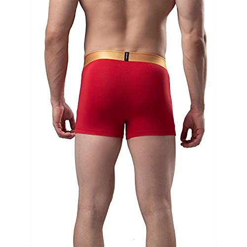 Image of Underjeans Men's Cotton Blend Regular Fit Trunk