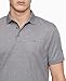 Calvin Klein Men's Liquid Touch Polo Solid, Medium Grey Heather