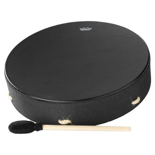 Tambor Búfalo REMO World Percussion - 16x3,5" - E1-1316-BE negro