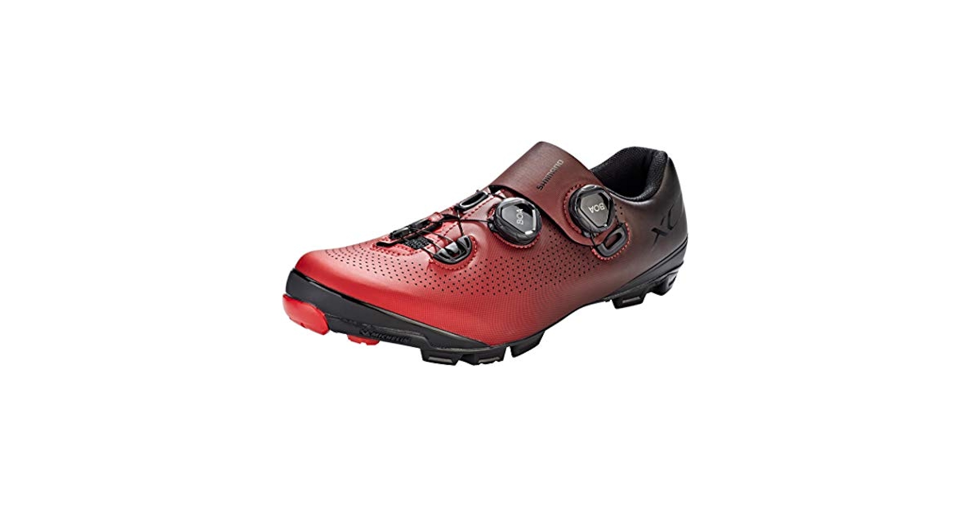 SHIMANO - maroon Amazon.com | SHIMANO XC7 Carbon Sole MTB Shoe, Red, 11 M US