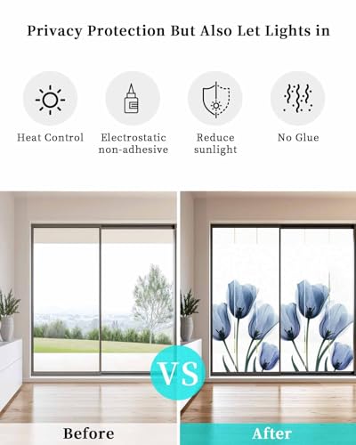 Película Decorativa para Ventanas Azul 35.4"x78.7" miniatura 4