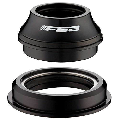 Full Speed Ahead FSA Orbit 1.5ZS Tapered Bicycle Zero Stack Headset (Black - Tapered 8mm Cap)