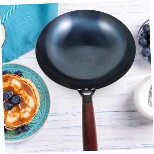 Wok redondo de hierro con recubrimiento antiadherente miniatura 6
