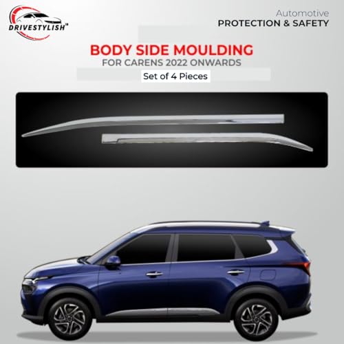 Image of Car Door Body Side Beading /Molding /Cladding for Kia Carens Set of 04