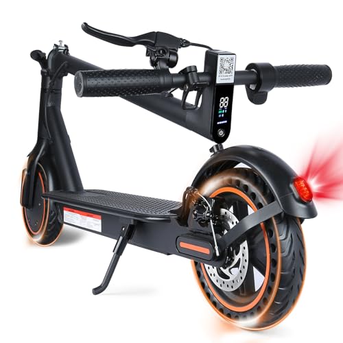Trottinette Électriques, Moteur 500W, 8.5'' Pneu Anti-crevaison, Batterie 36V 7.8AH,