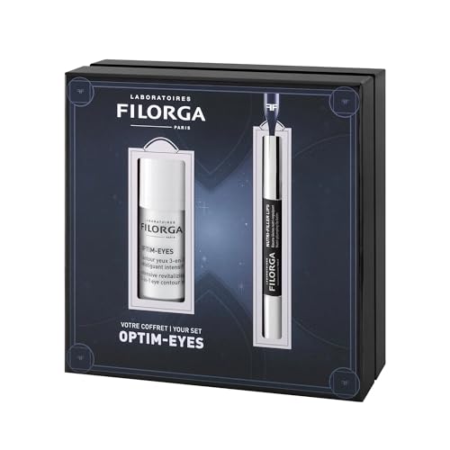 Set Filorga Optim-Eyes contorno de ojos 3 en 1 15 ml + bálsamo labial Nutri-Filler 4 g