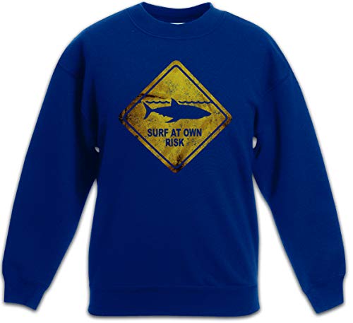 Sweat-shirt requin Urban Backwoods pour enfant chaud et facile à laver