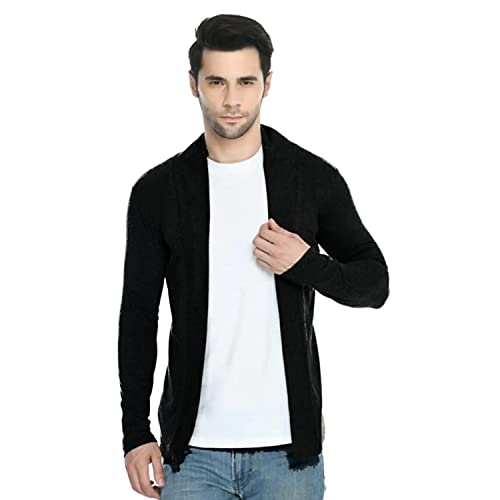 Image of Premium Men's Cotton Open Shrug | Full Sleeve Cotton Open Long Cardigan for Men | Best for Casual Wear, Fashion Wear.