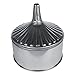 Funnel King 94467 12 Qt Fluted Galvanized Funnel W/Screen - 11" Center Spout, Multi