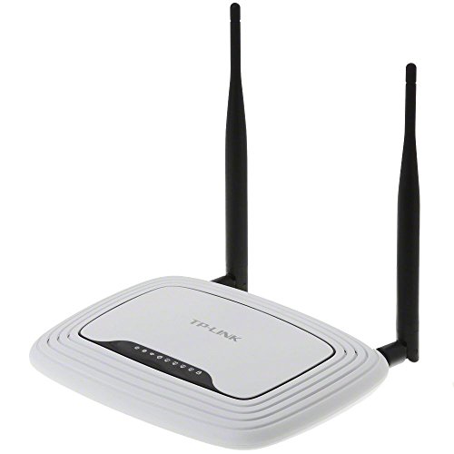 TP-Link TL-WR841ND N300 WLAN Router (für Anschluss an Kabel-/DSL-/GlasfaserModem, 300 Mbit/s(2,4GHz), 2 abnehmbare antennen, IPv6, WPS, Print/Media/FTP Server)