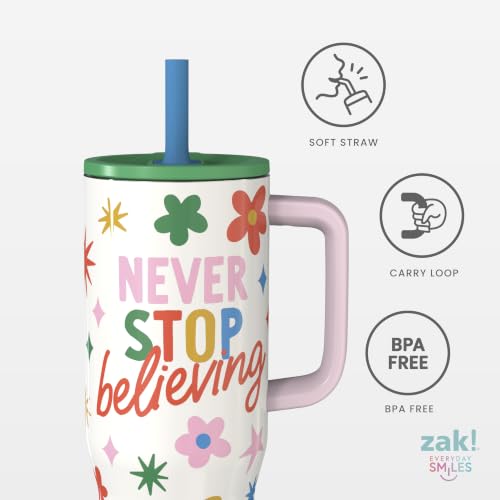 Image of Zak Designs 30oz Insulated Tumbler Benefiting St. Jude Never Stop Believing