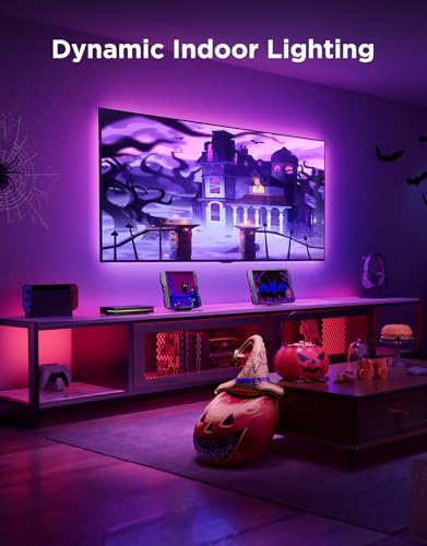 govee gaming pixel light rgbic led panel with real-time info display 150 scene modes amp diy options smart pixel lights wi-fi only works with alexa ideal for game room decor 32x32 pixels