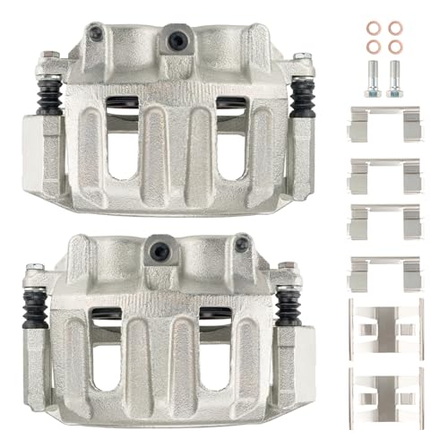 Image of PHILTOP Brake Caliper Rear Compatible with 2002-2006 RSX, 2002-2005 Civic, Brake Calipers Set of 2