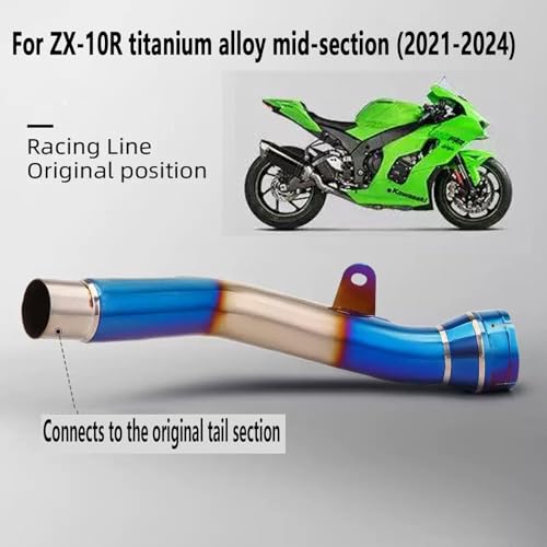 Yangqinyue ZX-10R Mid-Pipe