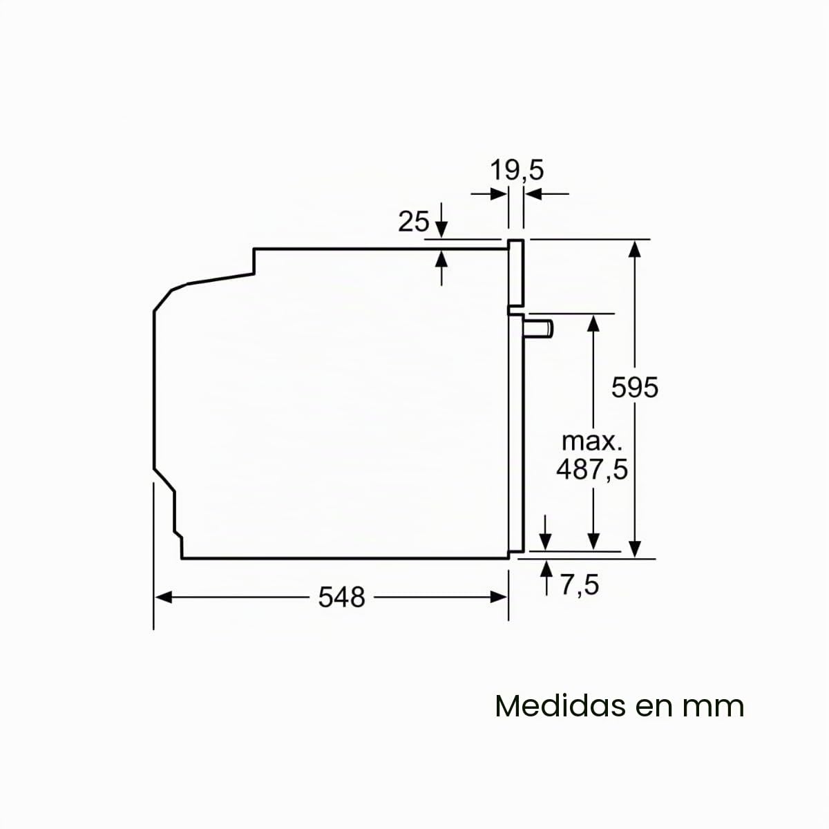 NEFF Horno pirólisis B5ACH7AN3F
