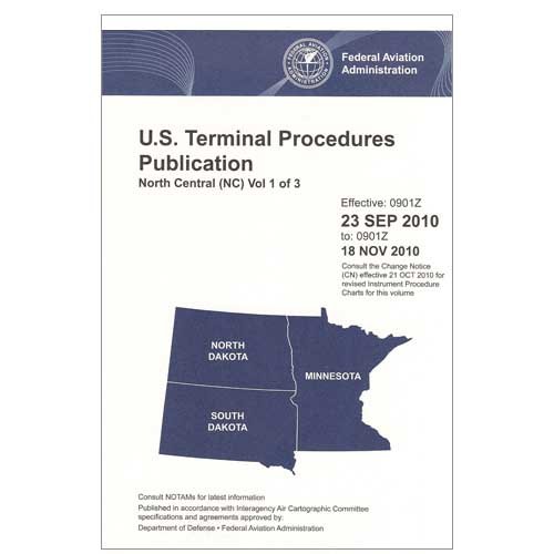 FAA IFR Terminal Procedures Bound North Central Vol 1