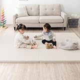 タンスのゲン プレイマット 折りたたみ 155×155 厚み 4㎝ 防水 防音 軽量 ベビーマット 折りたたみマット 31800079(101681)