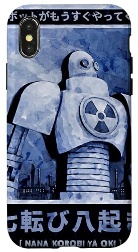 Cyberpunk Japanese Cyborg futuristic Robot Mecha Anime Manga �X�}�z�P�[�X iPhone X/XS �p