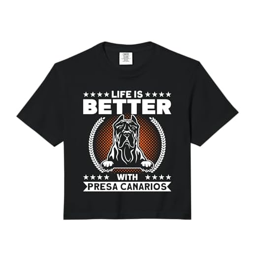 Life is Better with Presa Canarios Dog Lover Presa Canario Comfort Colors Crop Top