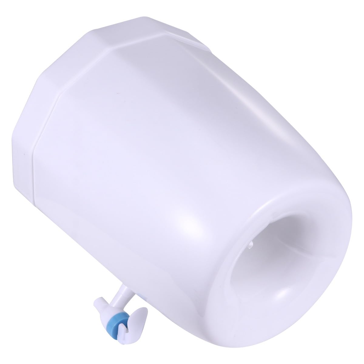 Toyvian Mini Fuente de Agua de Escritorio Fácil de Operar Dispensador de Agua Potable y Ahorro de Energía de Plástico Blanco para Oficina y Tea Room
