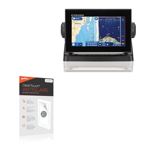 BoxWave Screen Protector Compatible With Furuno GP-1871F - ClearTouch Anti-Glare (2-Pack), Anti-Fingerprint Matte Film Skin