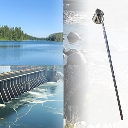 Perche d'échantillonnage télescopique en acier inoxydable durable avec pivot de précision - 2