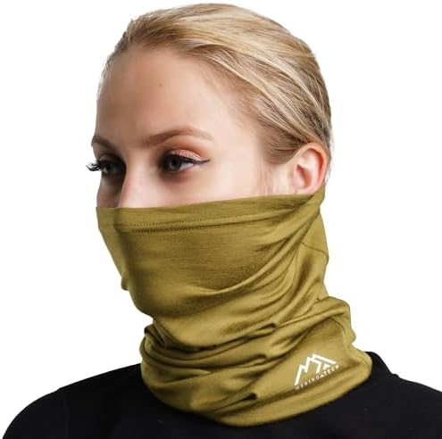 Merino.tech 100% Merino Wool 25-Inch Neck Warmer – Best long merino